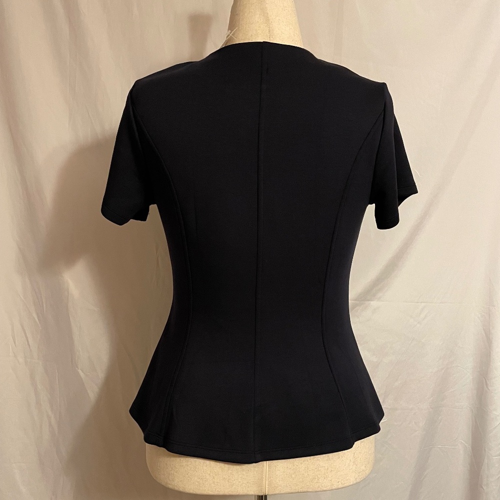 NWT Banana Republic Peplum Blouse Size Medium - Picture 2 of 10